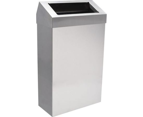 Корзина для мусора ЦЕНТР ПИЩЕВОГО ОБОРУДОВАНИЯ 167x347x680 мм, нерж. сталь aisi-430 толщ.1 мм к-001 K-001 