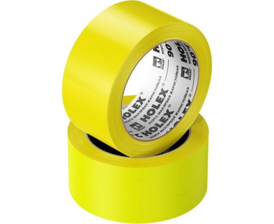 Малярная жаростойкая лента HOLEX до 90С, желтая, 36 мм, 50 м HAS-382307 