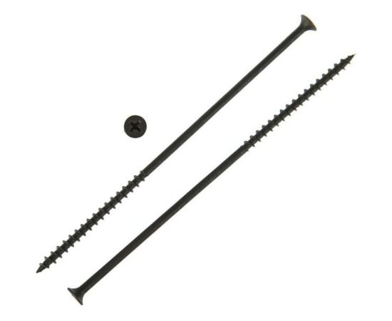 Саморез по дереву Dr. Bronz черный, 4,2x75 мм, 0.5 кг 427505 