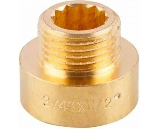 Латунный переход AV Engineering внутренняя-наружная 3/4x1/2 AVE304003 
