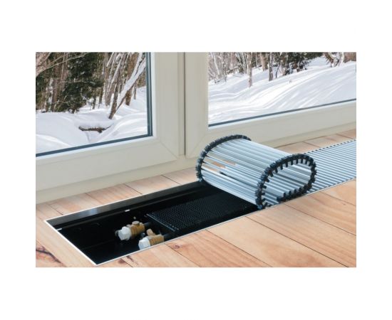 Внутрипольный водяной конвектор KVZ с решеткой KVZ-180-70-2000-UA/RRA-180-2000-A – изображение 11