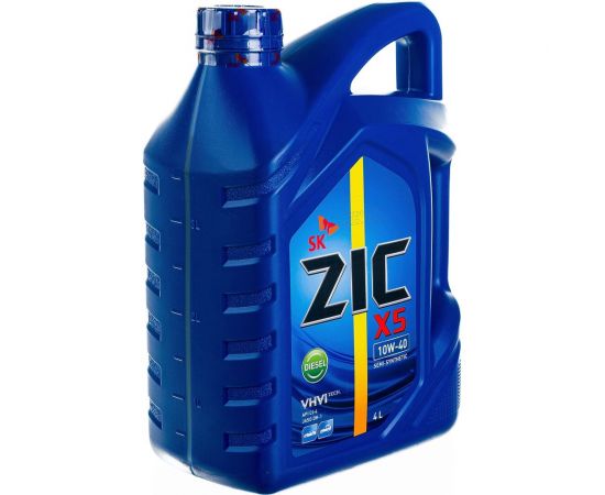 Масло (полусинтетическое; X5; 10w40; Diesel; 4 л) для дизельных двигателей легковых авто ZIC 162660 – изображение 2