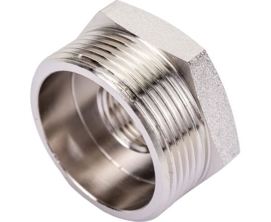 Футорка DOUBLE-LIN резьбовая латунная Н/В 1.1/2" х 1/2" LL6033 (1 1/2"x1/2") – изображение 3