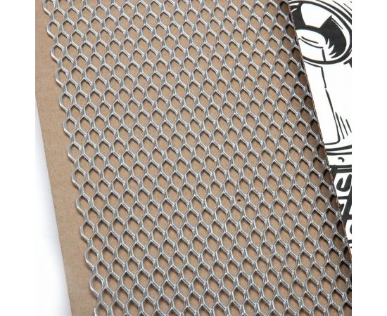 Облицовка радиатора Dreamcar 25x100 см, алюминий, ячейка 10x5 мм DC-000-0002051 – изображение 3