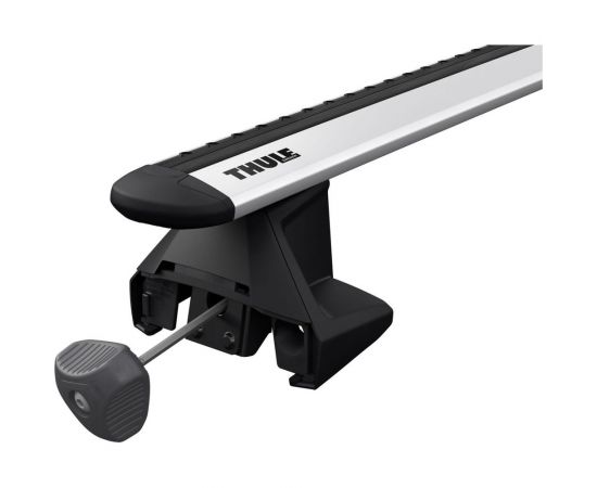 Упоры для автомобилей с гладкой крышей Thule Evo с замками 710500 – изображение 3