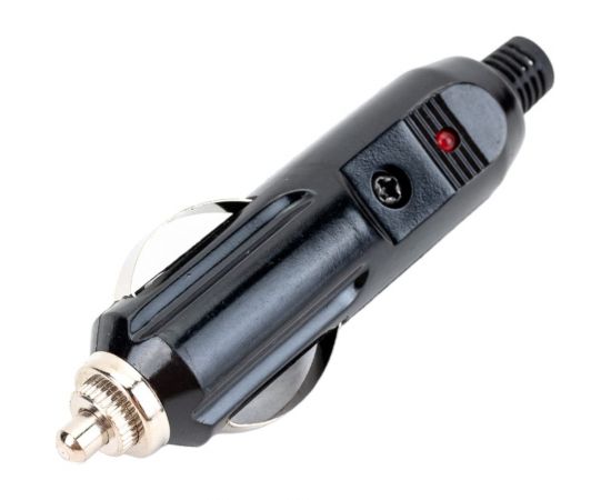 Разъем авто прикуривателя Pro Legend штекер с предохранителем 15A и индикатором карболит на кабель PL2362 – изображение 4