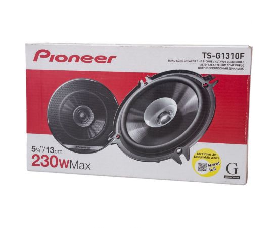 Акустическая система PIONEER (13 см. широкопол. коакс. АС, макс. 230 Вт) TS-G1310F – изображение 5