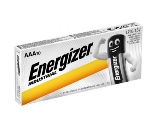 Батарейка Energizer Industrial AAA/LR03 (EN92, AM2) 10шт. Alkaline 7638900361063 