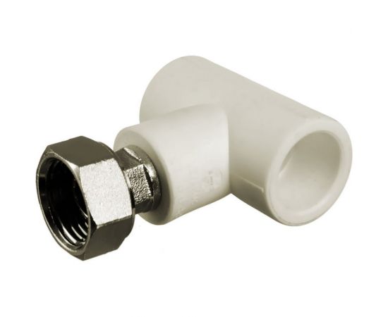 Тройник КРОСС PPRC с накидной гайкой, 20х1/2"" 60205 