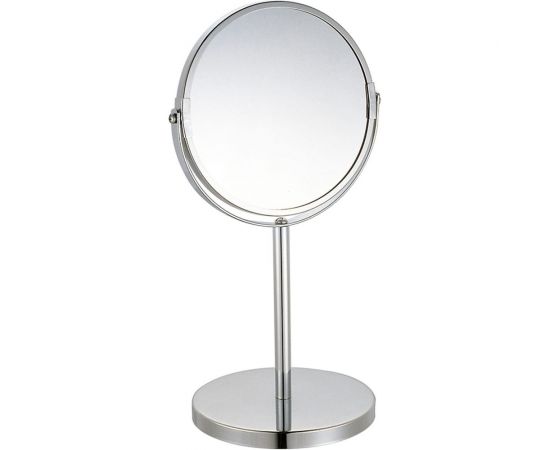 Косметическое зеркало UniStor SMILE двустороннее, с увеличением 200%, диаметр 17 см 210211 