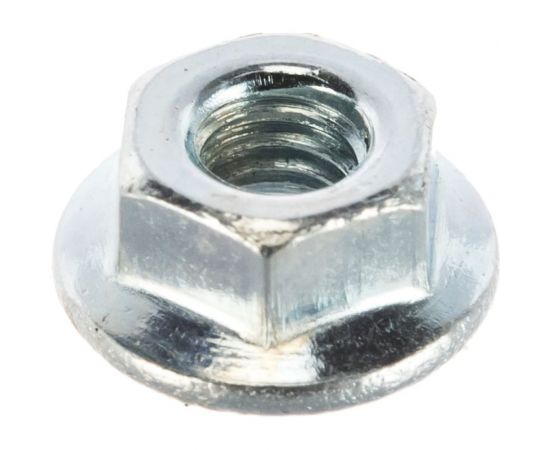 Гайка Мир крепежа DIN 6923, М6 8.0, цинк (500 шт) УТ000015941 