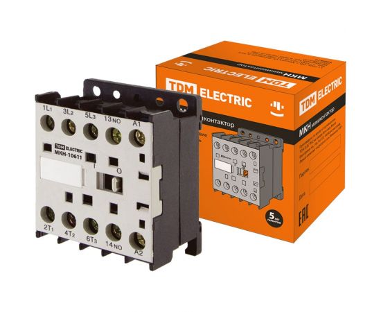 Миниконтактор TDM МКН-10611 6А 400В 1НЗ SQ0736-0013 