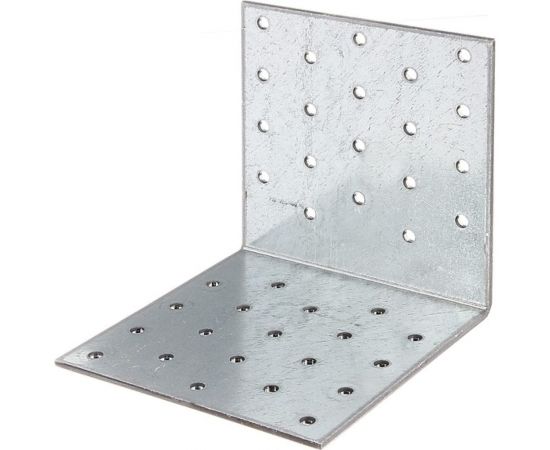 Перфорированный уголок GAH ALBERTS цинк, 100x100x100x2,5 мм 330903 