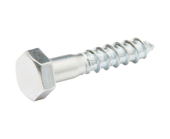 Саморез Мир крепежа DIN 571, 6x50, цинк (100 шт) Т0000007843 