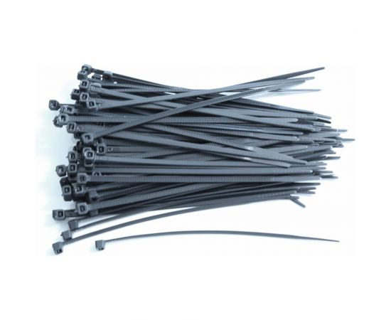Кабельная стяжка KIT++ 3,6х150, черная, 100 шт. 313GR15 