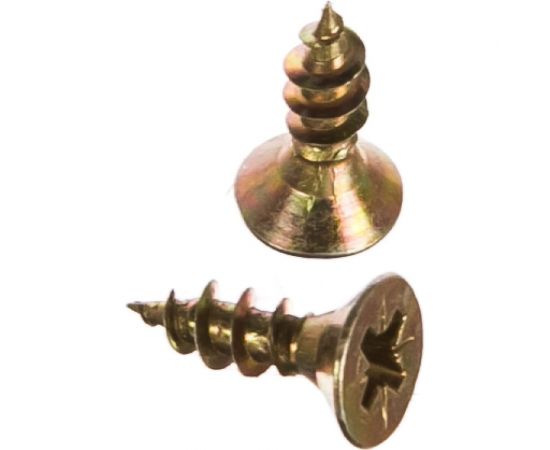 Шуруп VIPкрепеж жёлтый цинк 233 шт 31354 VIP 