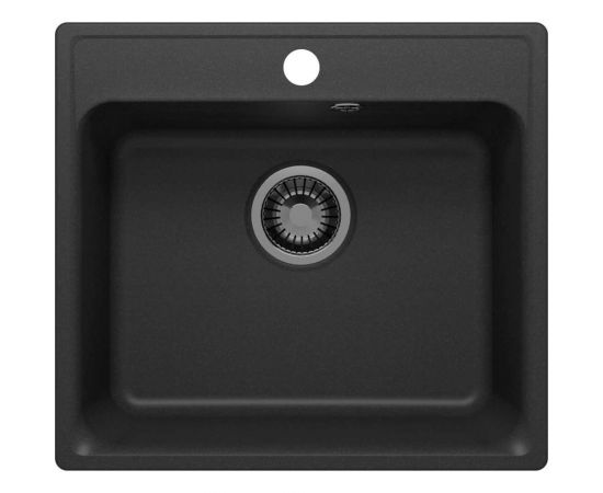 Кухонная мойка Polygran Quartzbond bond-530 уголь 688230 