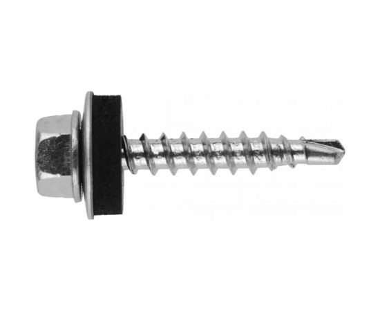 Саморез Мир крепежа 4,8x29 кровельный по дереву цинк (500 шт) Т0000007543 