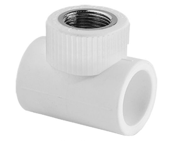 Комбинированный тройник TEBO C--TB внутренняя резьба, 25x1/2 030040305 