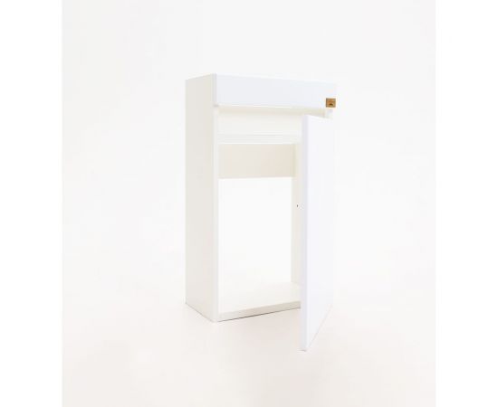 Подвесная тумба ALCORA Compact под умывальник Como 40 белая 31116 – изображение 14