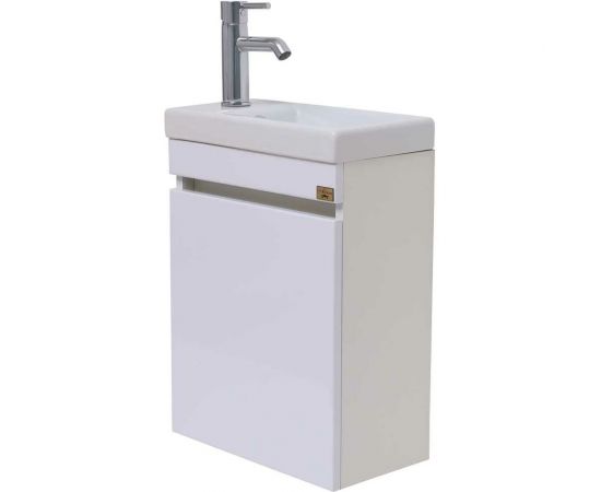 Подвесная тумба ALCORA Compact под умывальник Como 40 белая 31116 – изображение 20