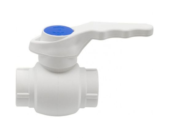 Шаровой кран VRT 20, ручка, PP-R EVER plast, белый 540415 – изображение 2