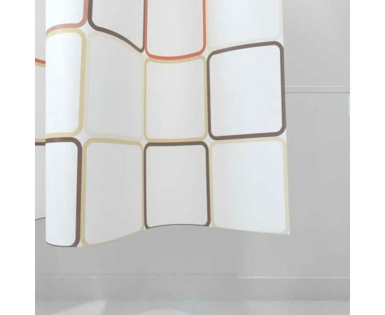 Занавеска для ванной комнаты MY SPACE Quadro (12 люверсов) 180x240 PEVA EV180240003 – изображение 2