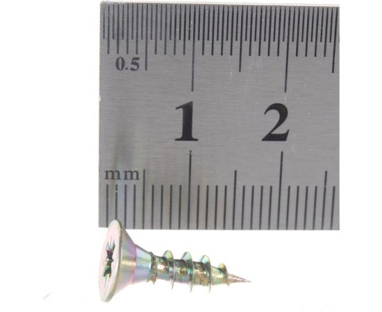 Шуруп крепежная техника жёлтый цинк 4,5x16, 1000 шт. 431354 БК – изображение 2