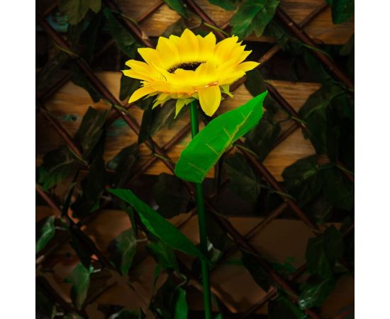 Садовый светильник на солнечной батарее Uniel «Подсолнух» USL-S-814/PT700 SUNFLOWER UL-00009378 – изображение 2