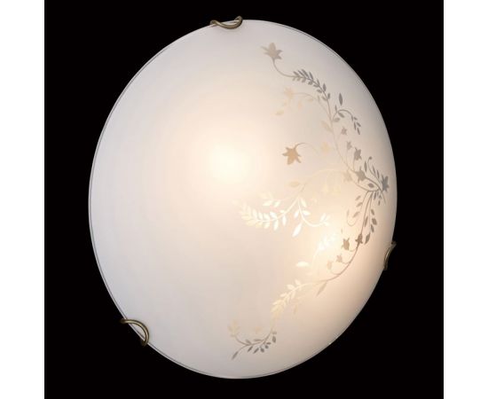 Настенно-потолочный светильник SONEX стекло, E27, 2х60W, KUSTA 118/K – изображение 2