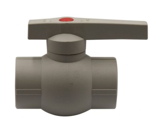 Шаровой кран VRT 32, ручка, PP-R EVER plast, серый 538459 – изображение 2