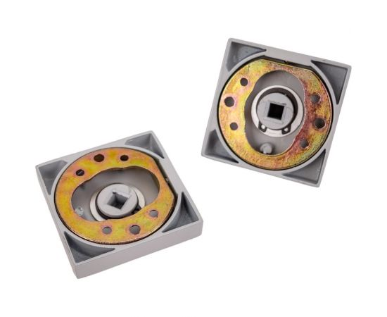 Завертка к ручкам RENZ РЕНЦ квадратная, серый (RAL 7047) INBK 03 Grey – изображение 3