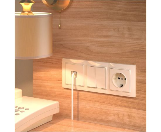 Рамка на 3 поста WERKEL W0032003 Snabb basic слоновая кость a051296 – изображение 3