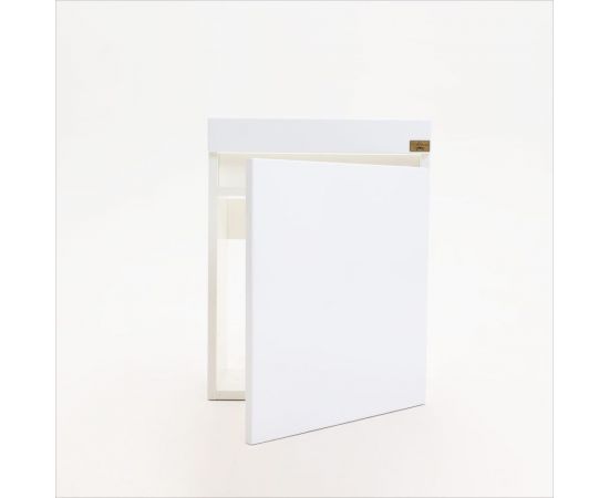 Подвесная тумба ALCORA Compact под умывальник Como 40 белая 31116 – изображение 3