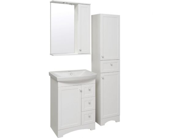 Шкаф-пенал для ванной Runo Мерида 35 правый 00-00000965 – изображение 3