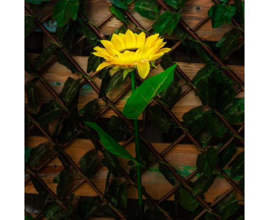 Садовый светильник на солнечной батарее Uniel «Подсолнух» USL-S-814/PT700 SUNFLOWER UL-00009378 – изображение 3