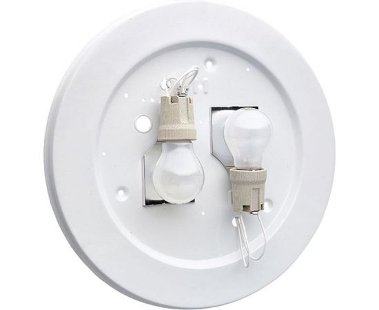 Настенно-потолочный светильник SONEX стекло, E27, 2х60W, KUSTA 118/K – изображение 3