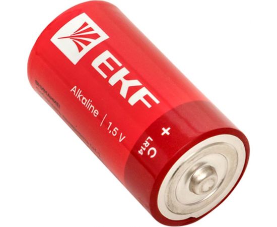 Алкалиновая батарейка EKF типа C(LR14) блистер 2шт. LR14-BL2 – изображение 4