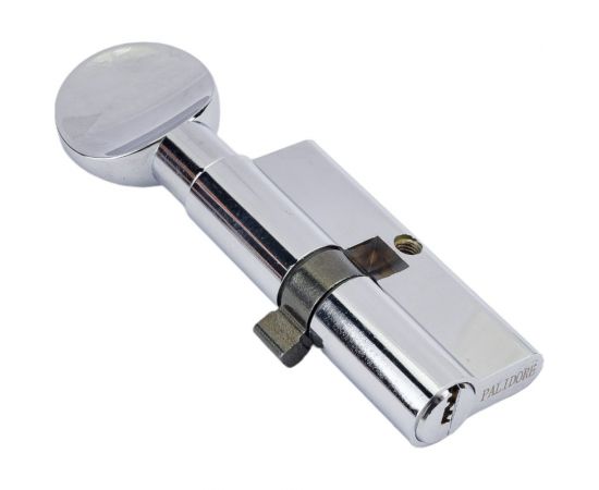 Цилиндр PALIDORE 70PС 35/35С ключ/завертка, хром блестящий 98760921 – изображение 4