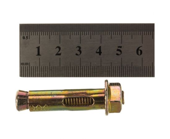 Анкерный болт с гайкой Качественный КРЕПЕЖ 10х50 15 шт 0200029 КЧ – изображение 4