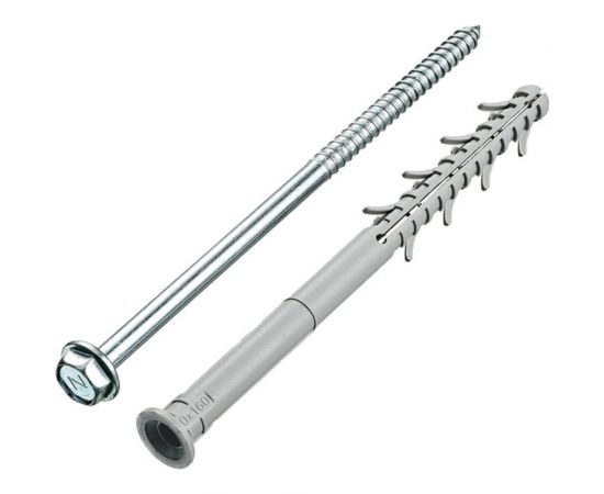 Фасадный дюбель Tech-Krep TSX-500 10x160, 25 шт. накл. 155803 – изображение 4