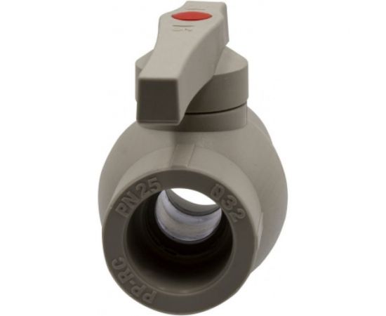 Шаровой кран VRT 32, ручка, PP-R EVER plast, серый 538459 – изображение 4