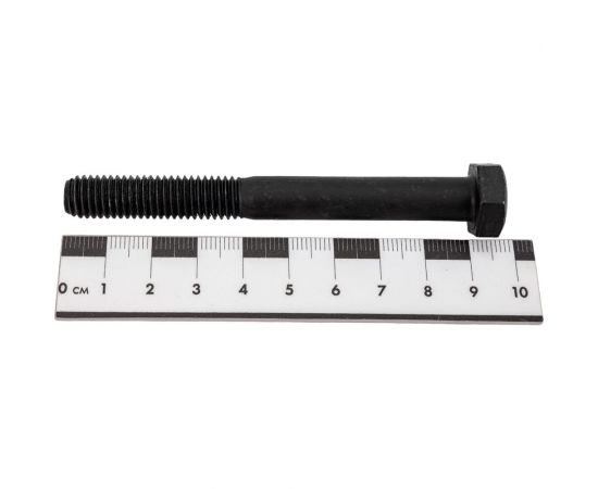 Болт Море-Метизов DIN 931, кл.пр. 12.9, оксид, M10x90 мм, 2 шт. BOLT93110902M – изображение 4