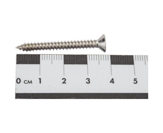 Нержавеющий саморез с потайной головкой KREPFIELD 4,2x38 мм, DIN 7982, А2, крестообразный шлиц PH, 25 шт. 7982А2САМОРЕЗ4.2X38-25 – изображение 5