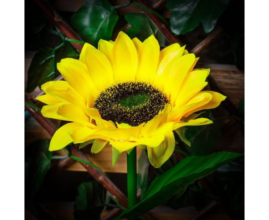 Садовый светильник на солнечной батарее Uniel «Подсолнух» USL-S-814/PT700 SUNFLOWER UL-00009378 – изображение 5