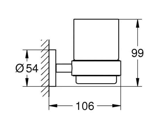 Стакан GROHE Essentials 40447001 – изображение 5