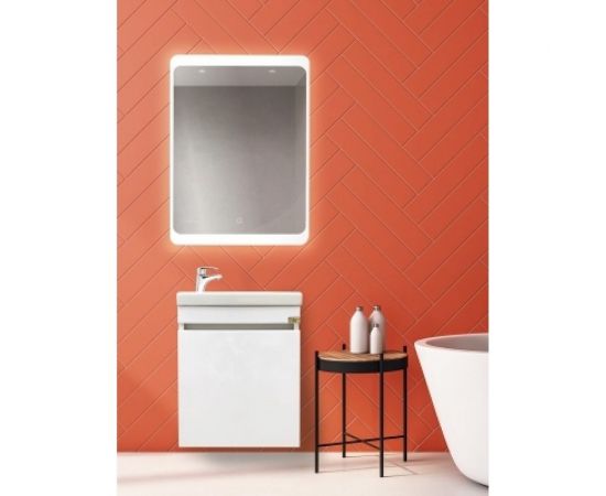 Подвесная тумба ALCORA Compact под умывальник Como 40 белая 31116 – изображение 5