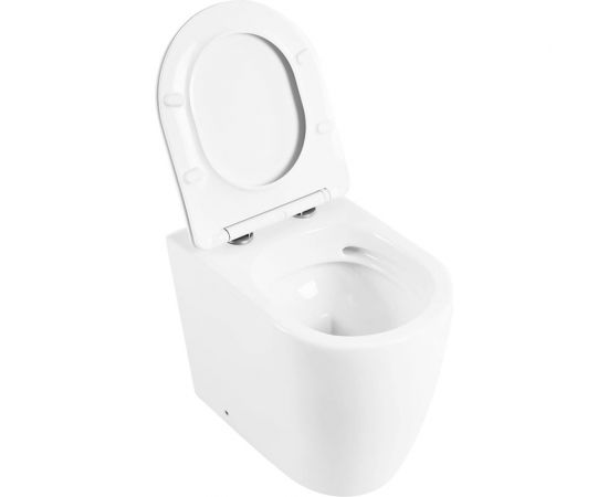 Чаша приставного безободкового унитаза BelBagno MARINO P-trap BB105CBR – изображение 6