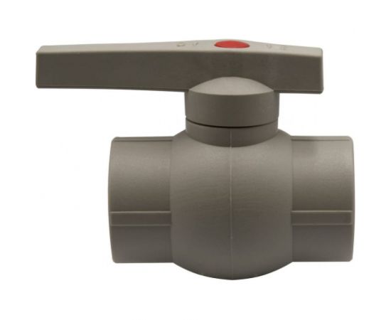 Шаровой кран VRT 32, ручка, PP-R EVER plast, серый 538459 – изображение 6