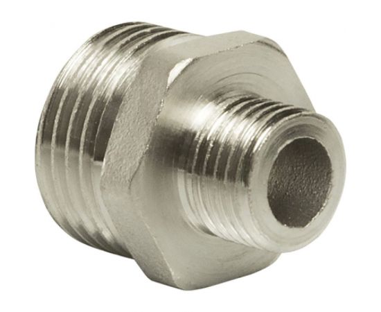 Переходной ниппель VRT 1/2""-1/4"", наружная/наружная, никель 1909-001508 505348 – изображение 7